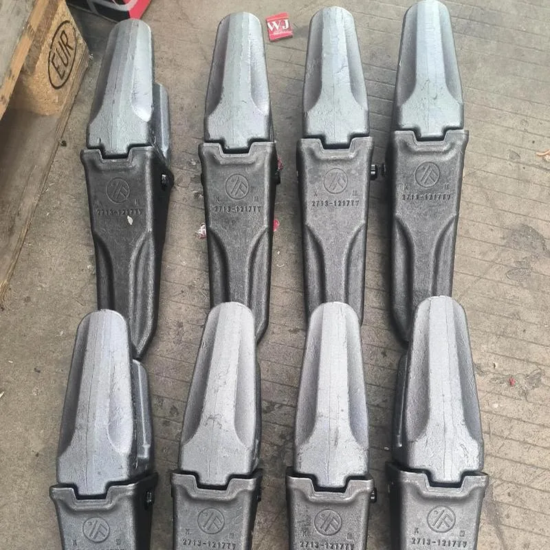 Dientes del cucharón de excavadora