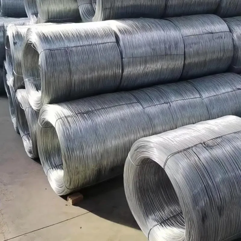 Alambre de acero galvanizado para uso industrial