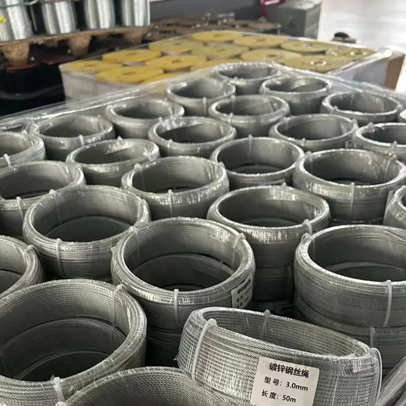 Cable de acero galvanizado en caliente