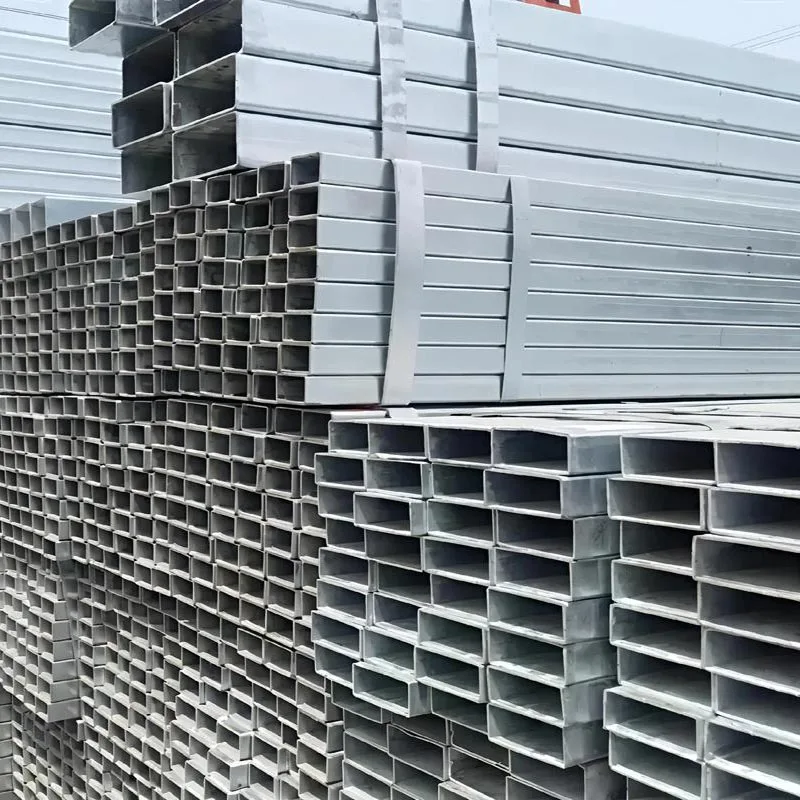 Tubo de acero rectangular para fabricación estructural