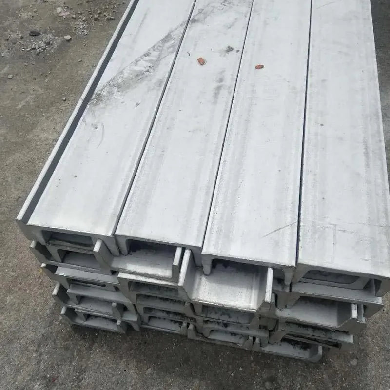 Sección de canal de acero para construcción